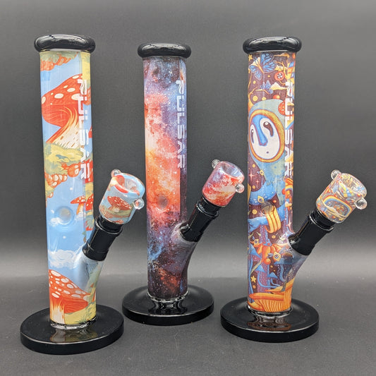 Pulsar Inside Print Straight Tube | 11.25"-Avernic Smoke Shop