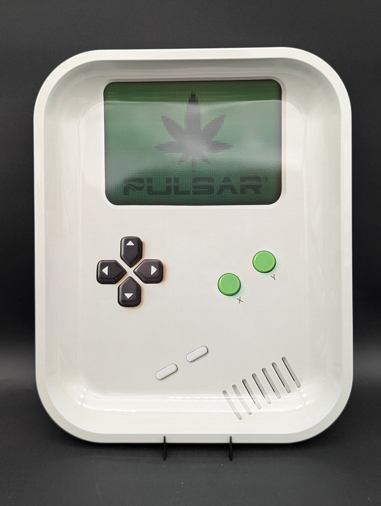 Pulsar Large Metal Rolling Tray | Weedboy | 11"x13"-Avernic Smoke Shop