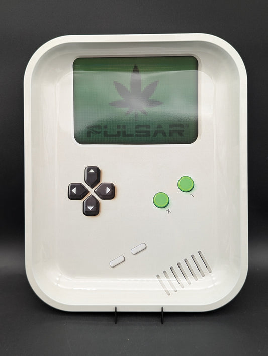 Pulsar Large Metal Rolling Tray | Weedboy | 11"x13"-Avernic Smoke Shop