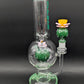 Pulsar Peyote Bloom Bubble Base Glass Water Pipe | 12.25"-Avernic Smoke Shop