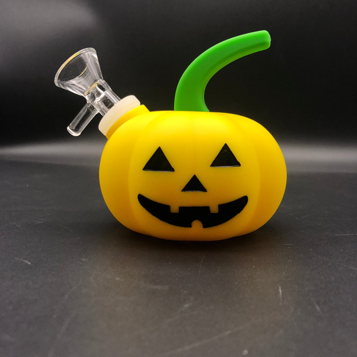 Silicone Pumpkin Water Bubbler 4"-Avernic Smoke Shop