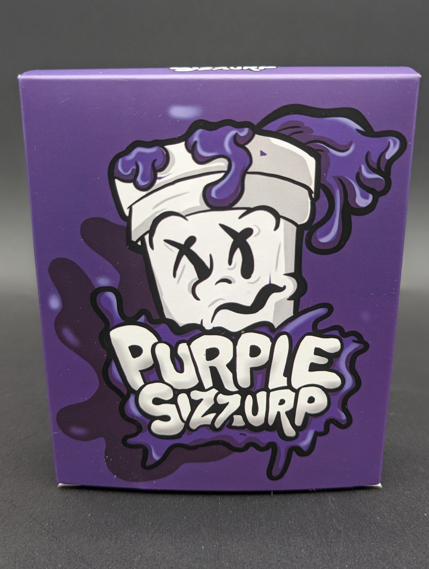 Purple Sizzurp 3.5g Mylar Bags + Boxes