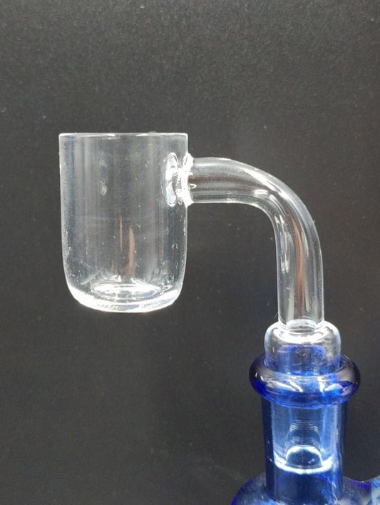 Quartz Flat Top Banger 4mm Thick - 14mm Male-Avernic Smoke Shop