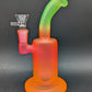 Rainbow Frosted 8" Bent Neck Bong-Avernic Smoke Shop
