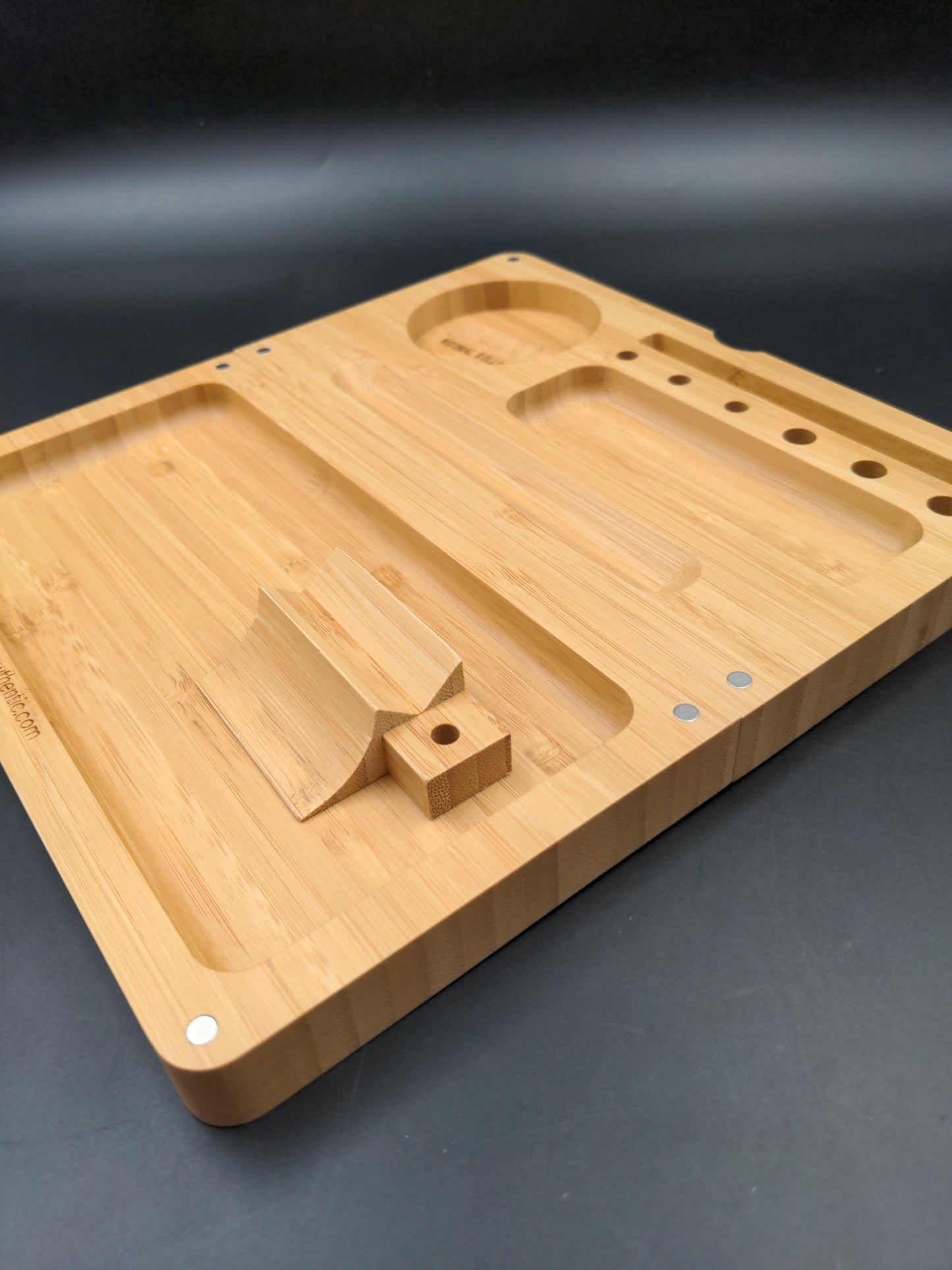 Raw Backflip Magnetic Bamboo Rolling Tray-Avernic Smoke Shop