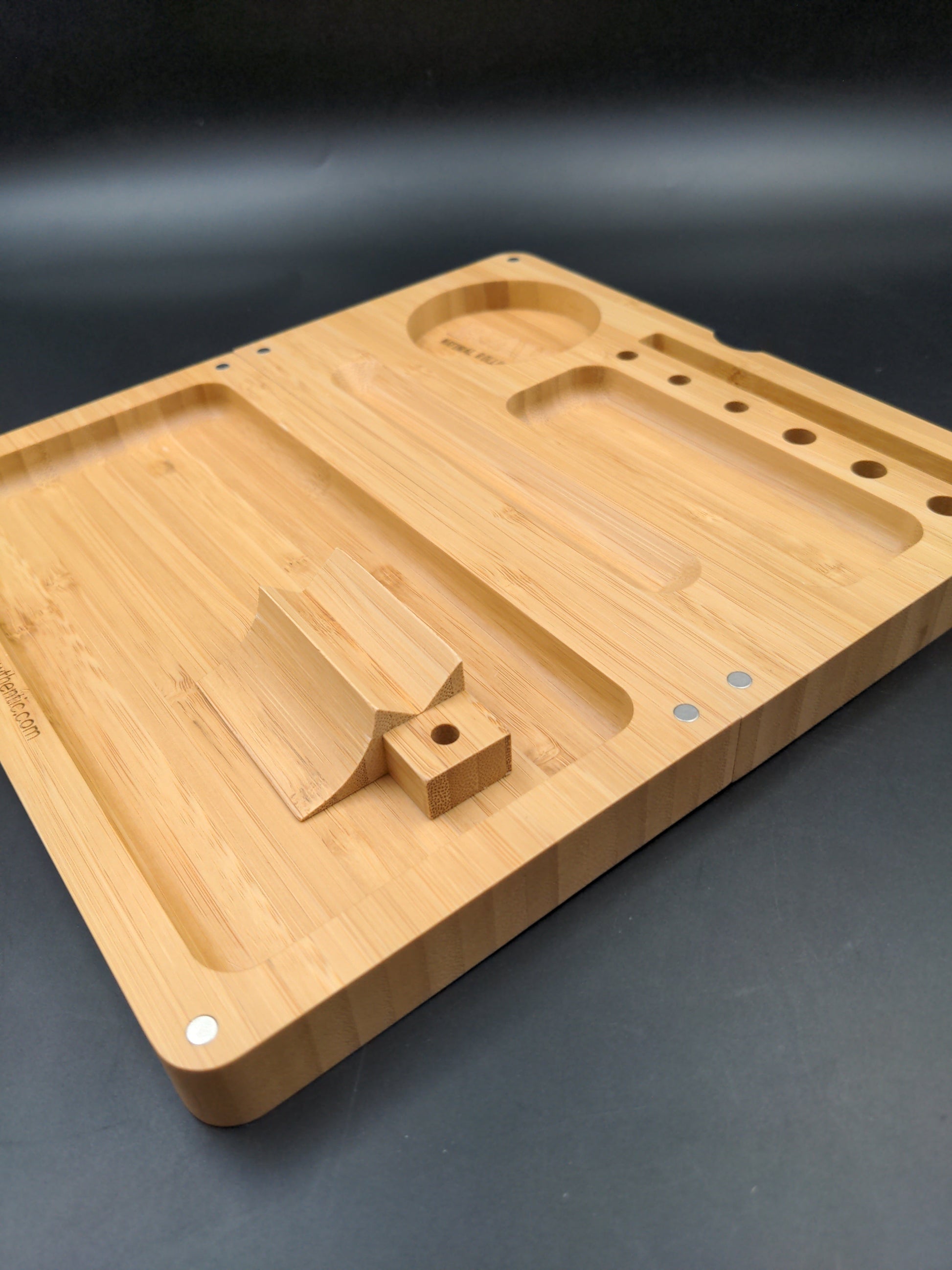 Raw Backflip Magnetic Bamboo Rolling Tray-Avernic Smoke Shop