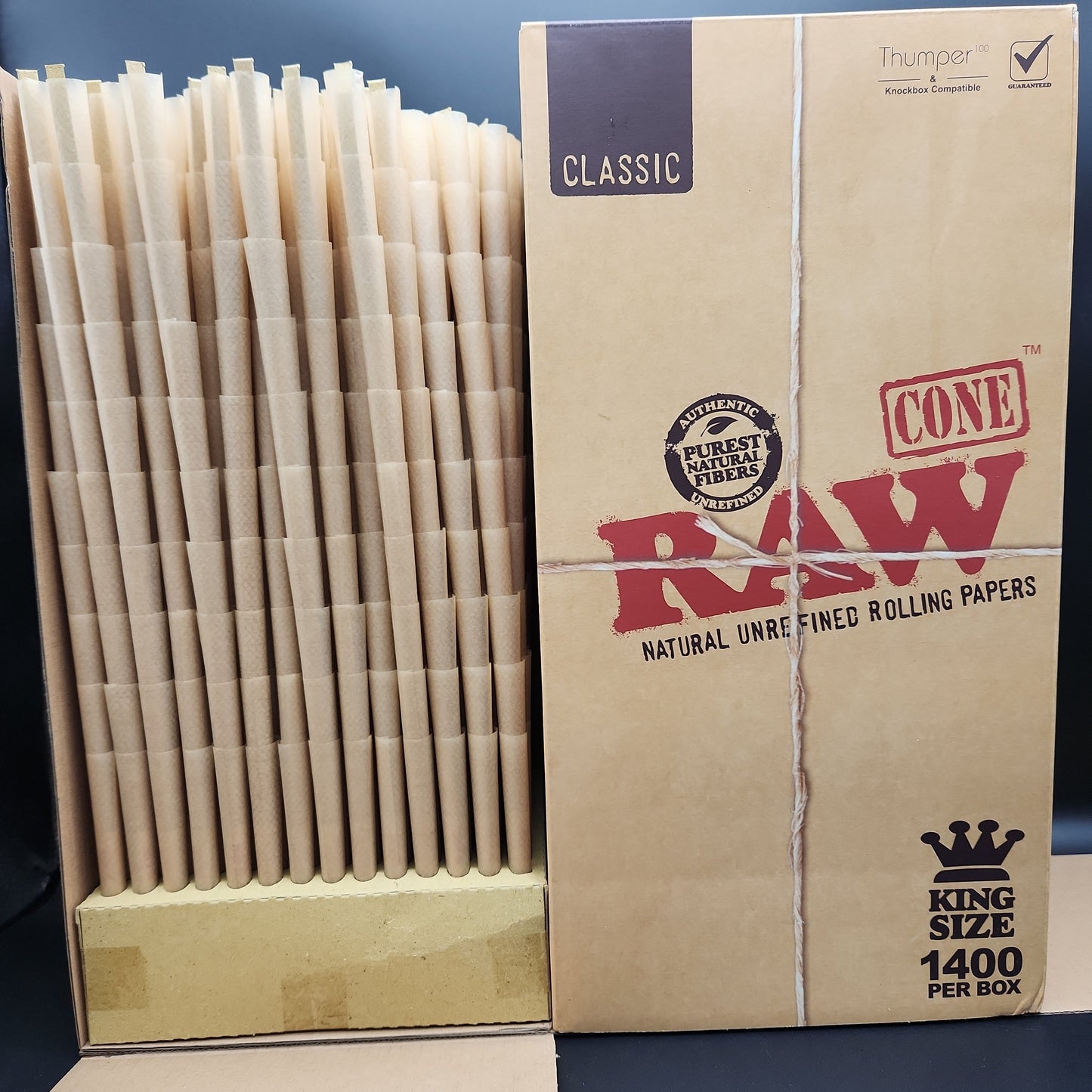 RAW Classic King Size Cones-Avernic Smoke Shop