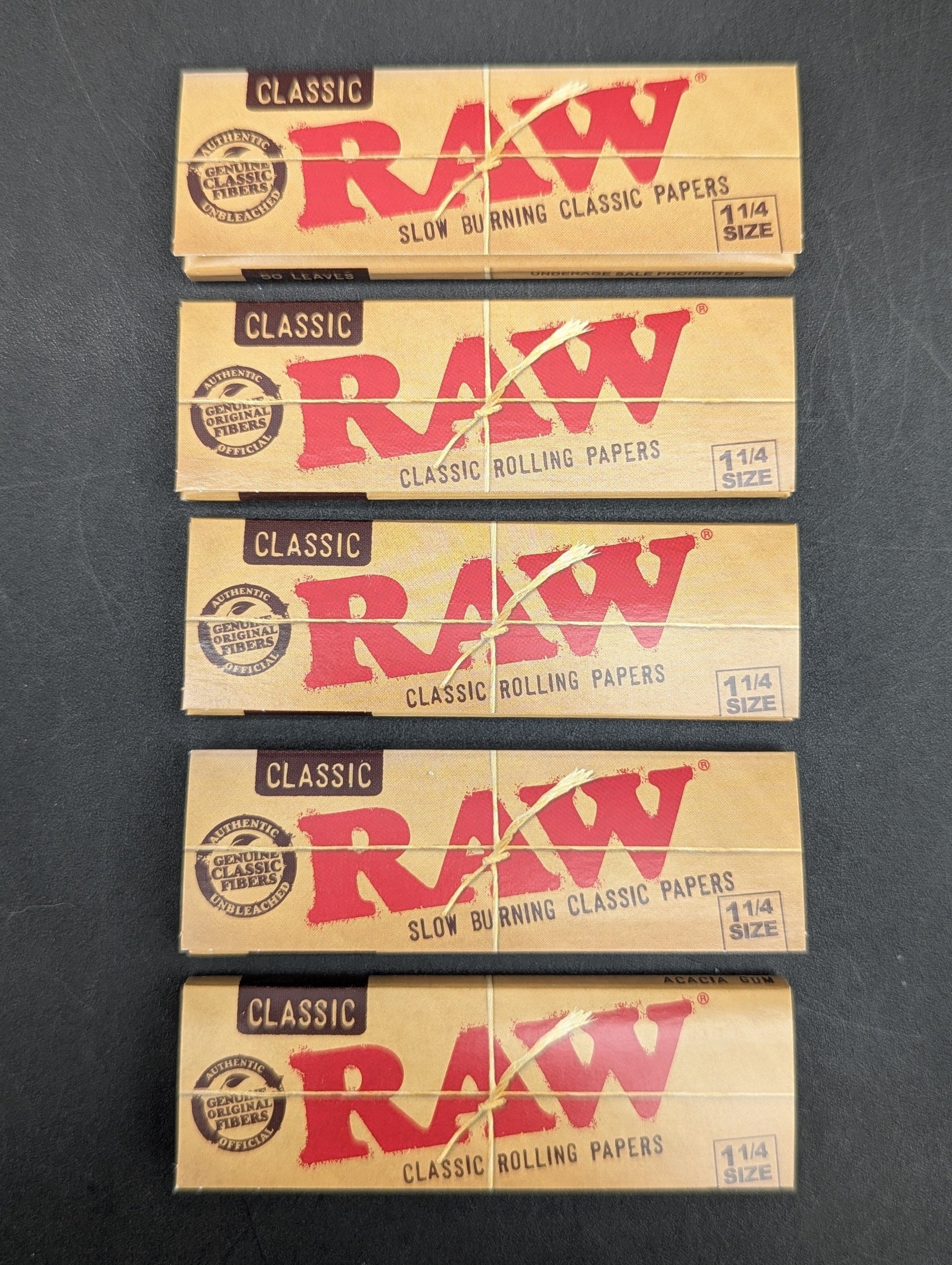 RAW Classic Rolling Papers - 1 1/4 Size-Avernic Smoke Shop