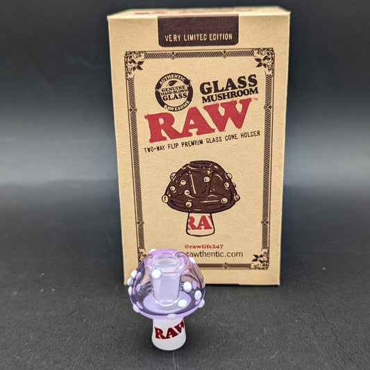 RAW® - Glass Mushroom Cone Holder
