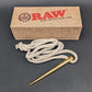RAW® - Gold Poker Stick with Hemp Rope Box Set-Avernic Smoke Shop