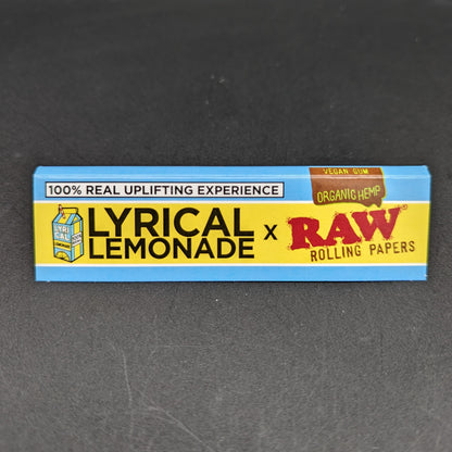 RAW x Lyrical Lemonade Organic Hemp Rolling Papers | King Size Wide-Avernic Smoke Shop