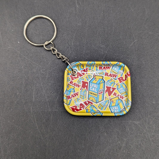 RAW® X Lyrical Lemonade - Tiny Tray - Key Chain-Avernic Smoke Shop