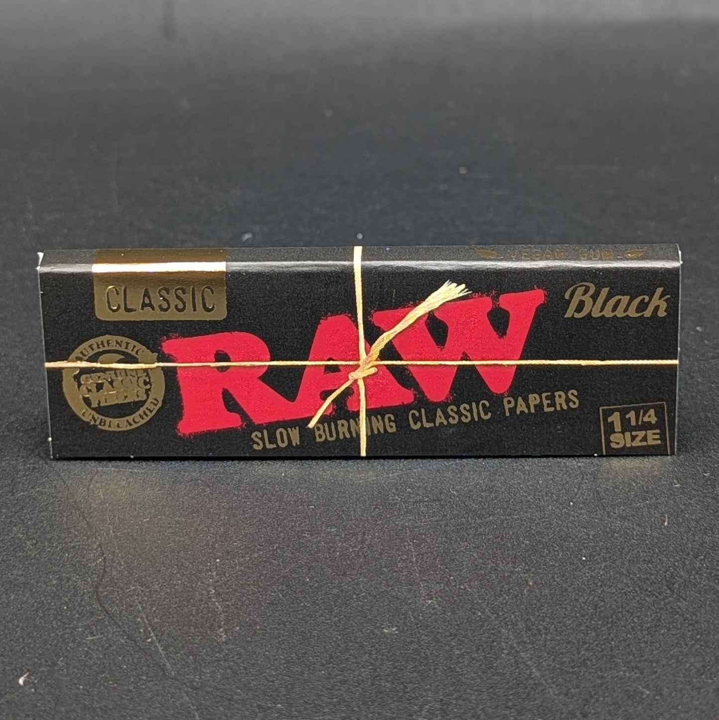 RAW Rolling Papers - 1 1/4 Black-Avernic Smoke Shop