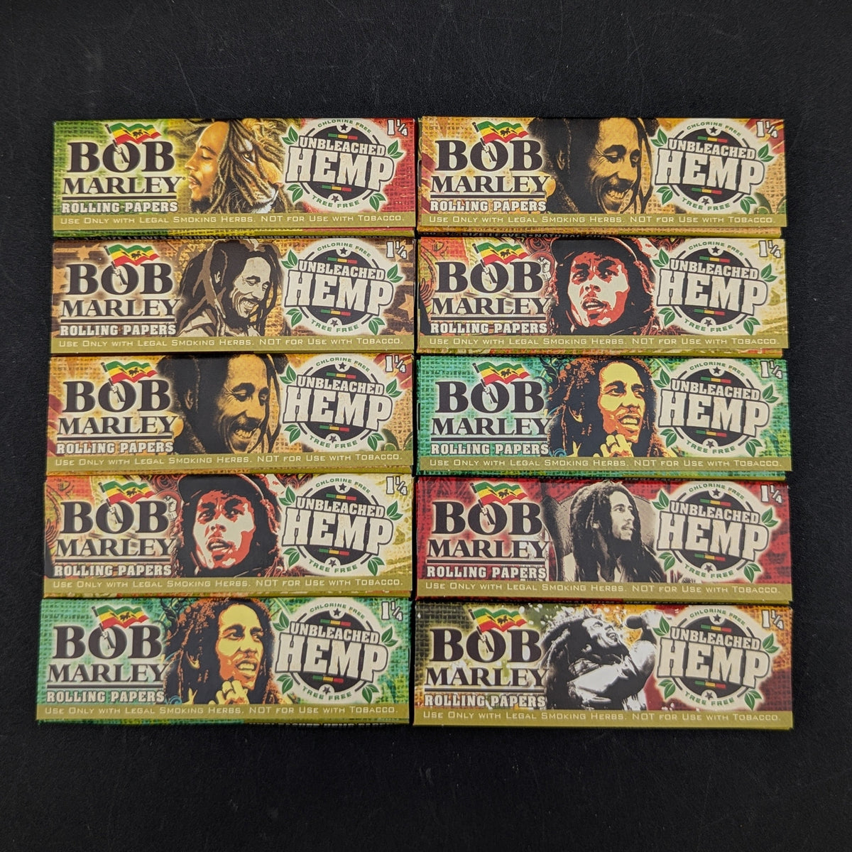 Bob Marley Rolling Papers Organic Hemp - 1 1/4"-Avernic Smoke Shop