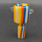 Fully Worked Multi Color Bowl w/ Studs 14mm