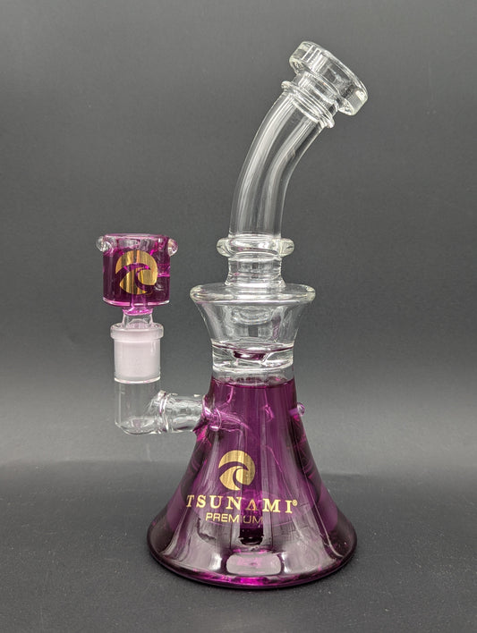 Tsunami Glycerin Freezable Bent Neck Bong
