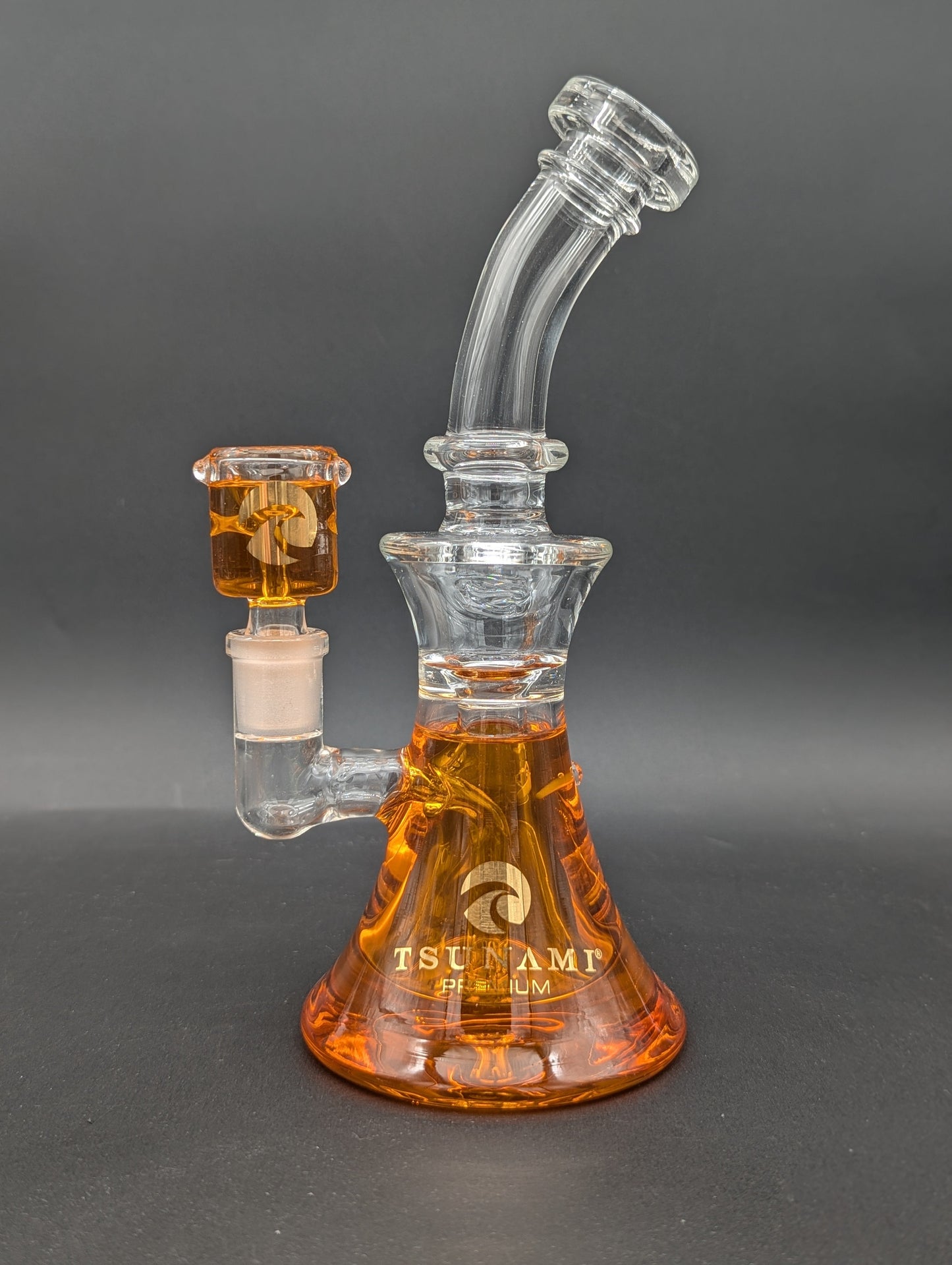 Tsunami Glycerin Freezable Bent Neck Bong