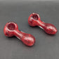 3" Red Mini Hand Pipe