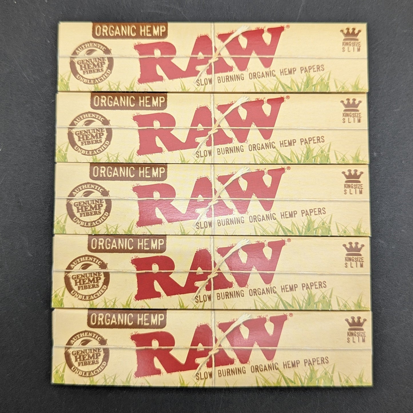 RAW Organic Hemp Rolling Papers - King Size Slim