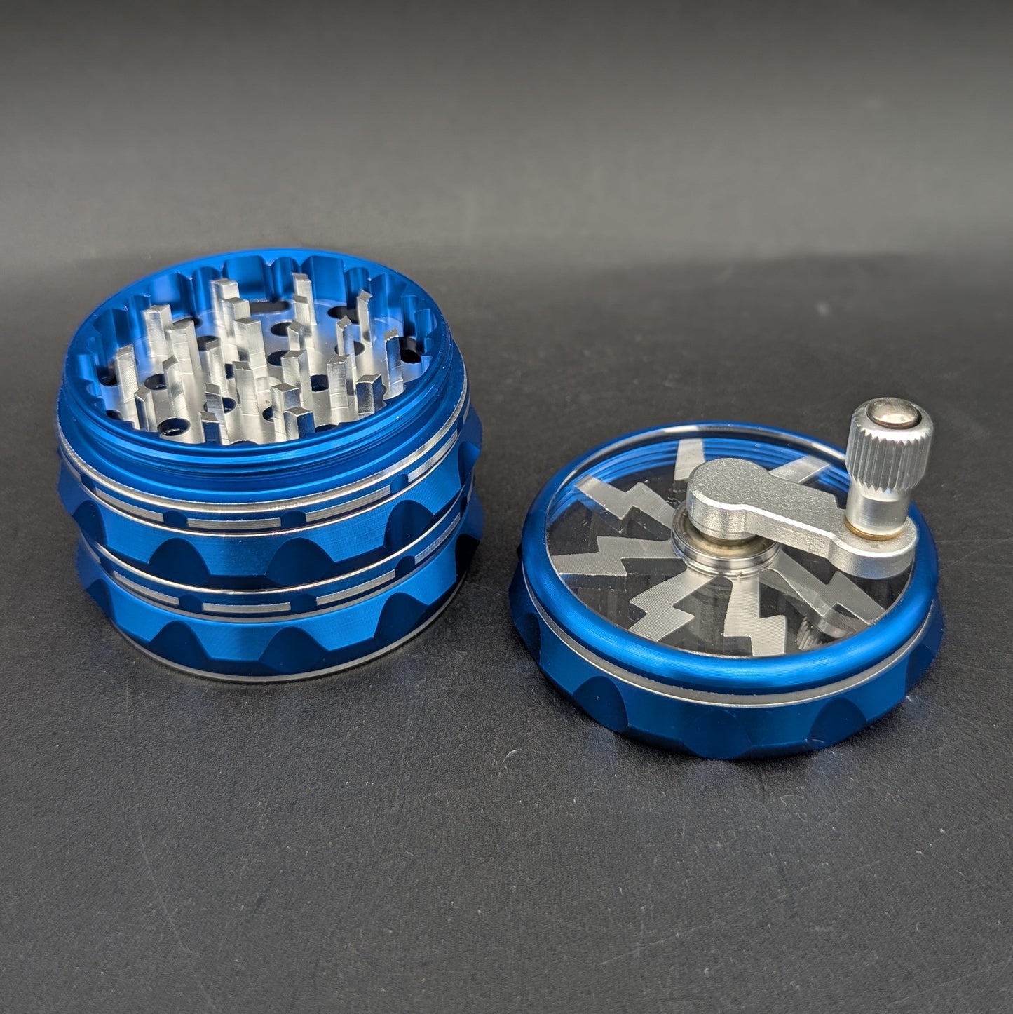 Aluminum Lightning Crank Grinder 63mm