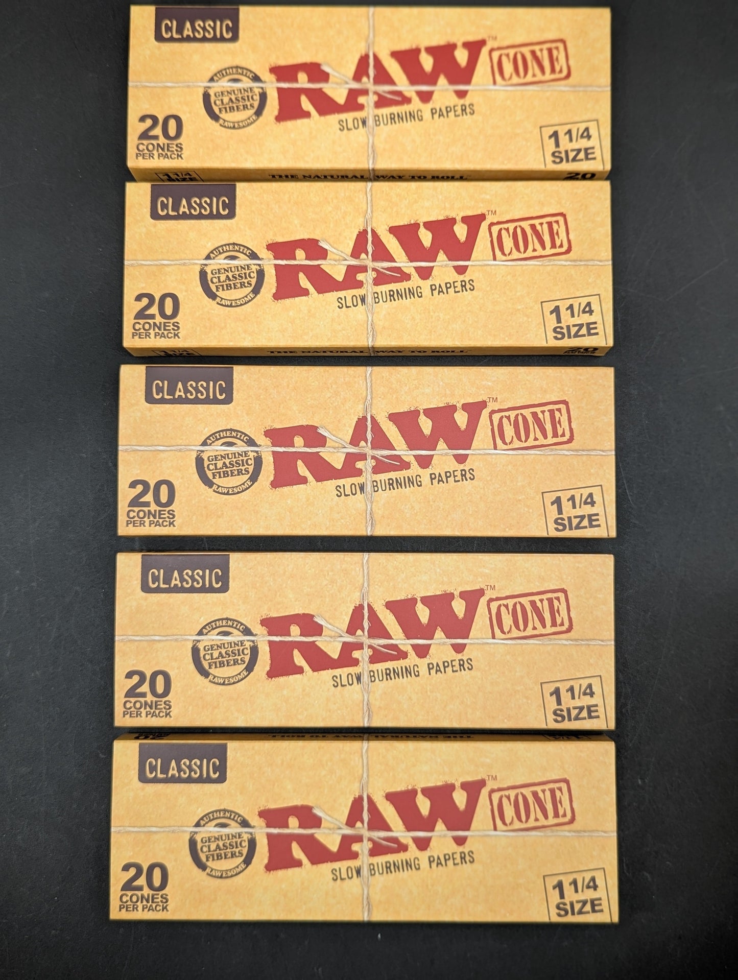 RAW Classic Cone 1 1/4 | 20pk-Avernic Smoke Shop