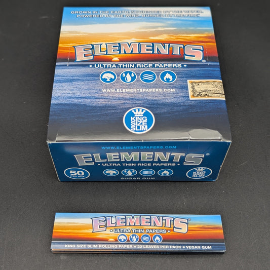 Elements Ultra Thin Kingsize Slim Rice Rolling Papers