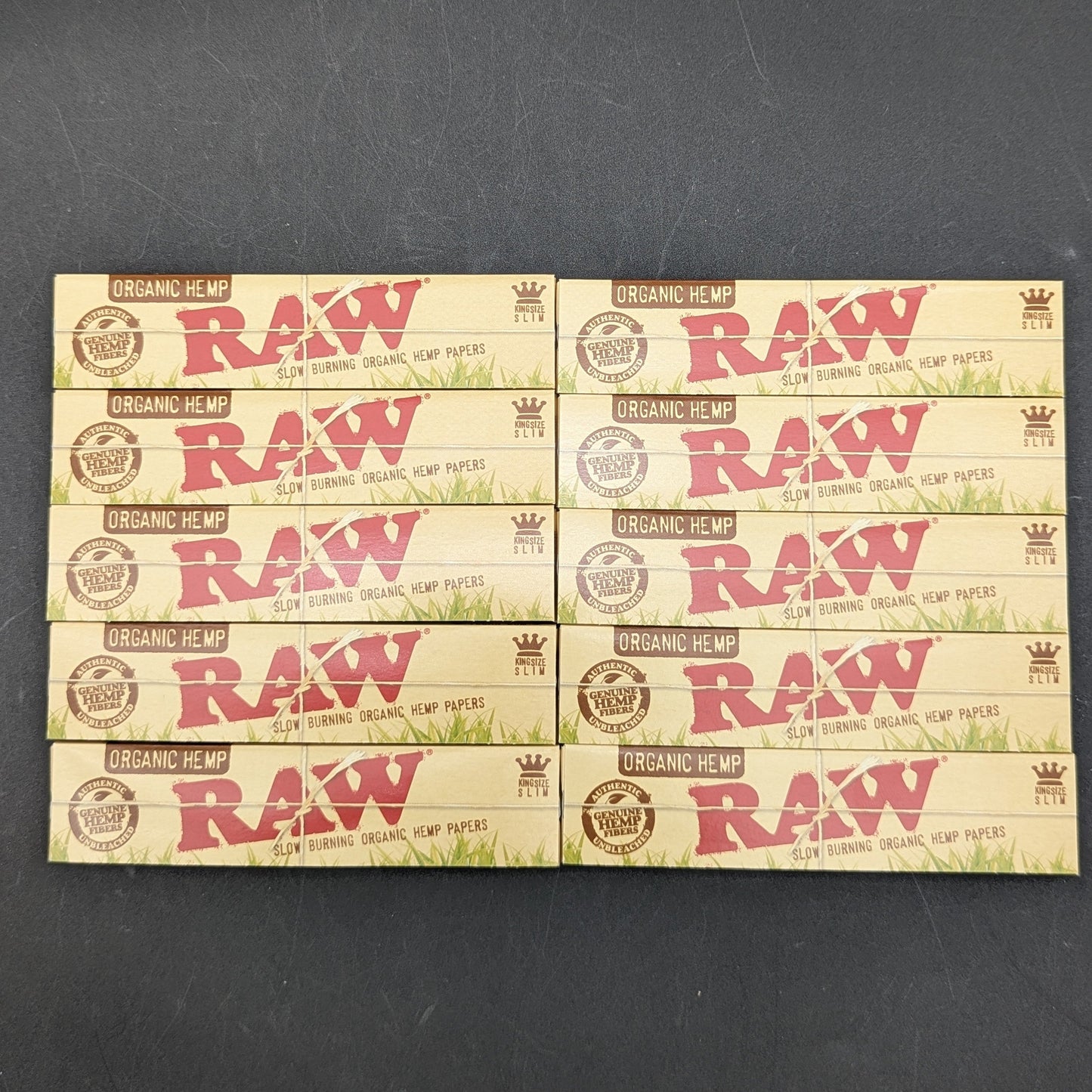 RAW Organic Hemp Rolling Papers - King Size Slim