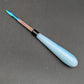 Round Glass Handle Dab Tool w/ Metal Tip