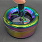 Round Metal Spinning Ashtray