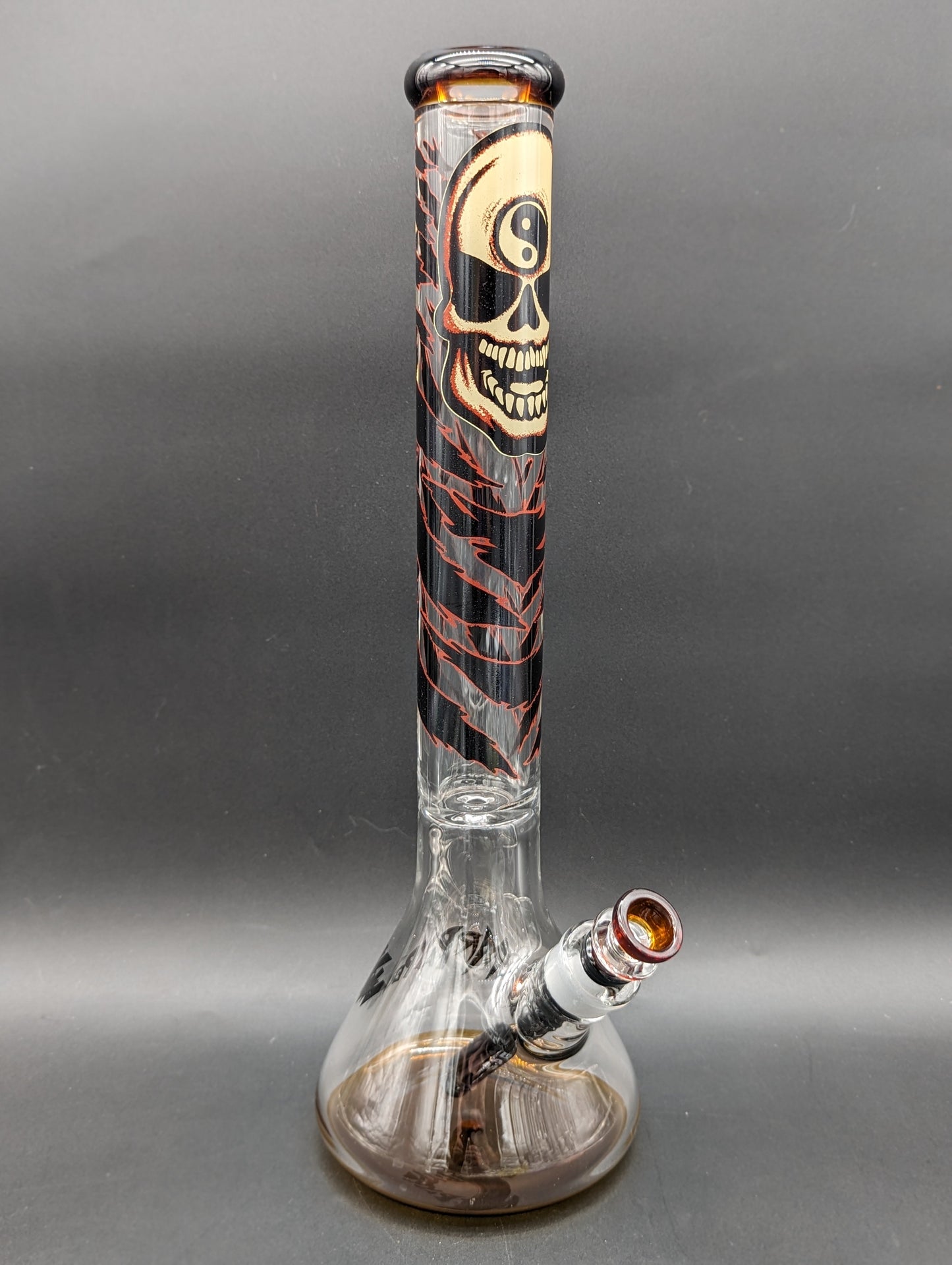 RVD Glass Skull Invasion Beaker Bong-Avernic Smoke Shop