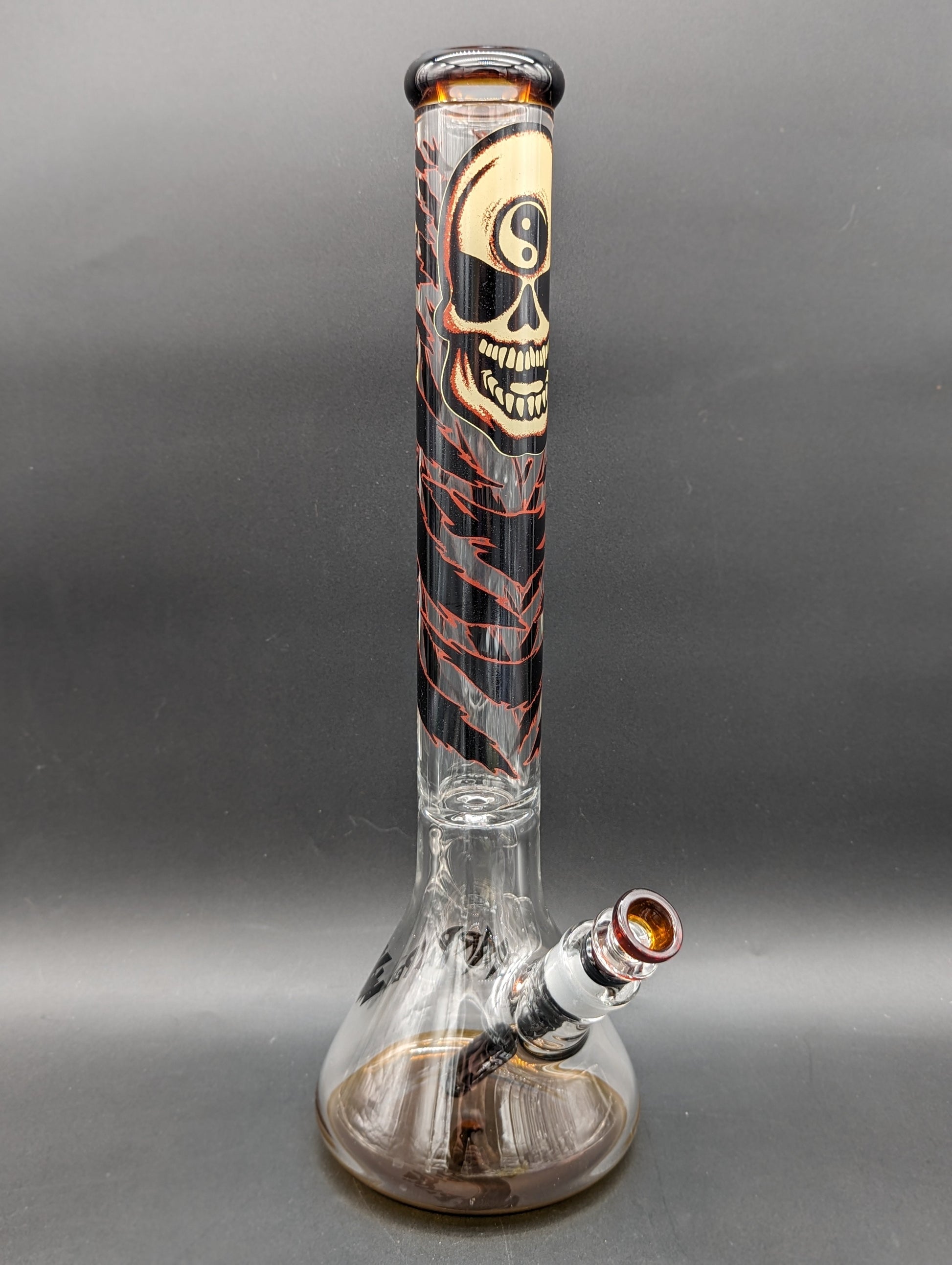 RVD Glass Skull Invasion Beaker Bong-Avernic Smoke Shop