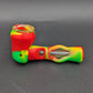 Silicone 4" Hammer Hand Pipe-Avernic Smoke Shop