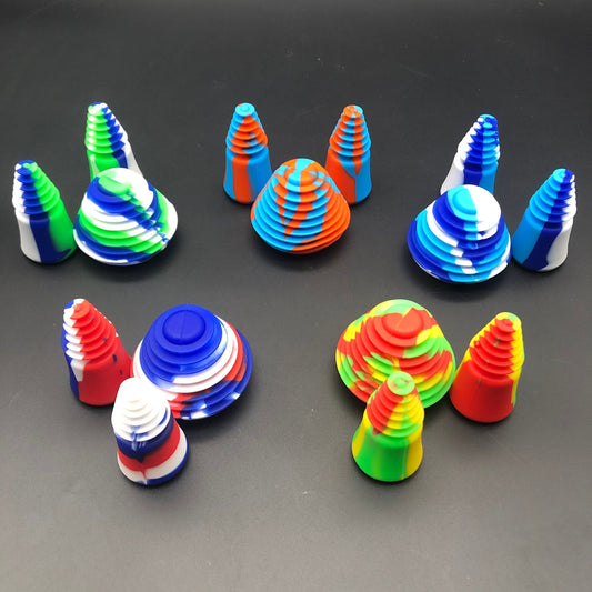 Silicone Cleaning Plugs - 3 Piece Set-Avernic Smoke Shop