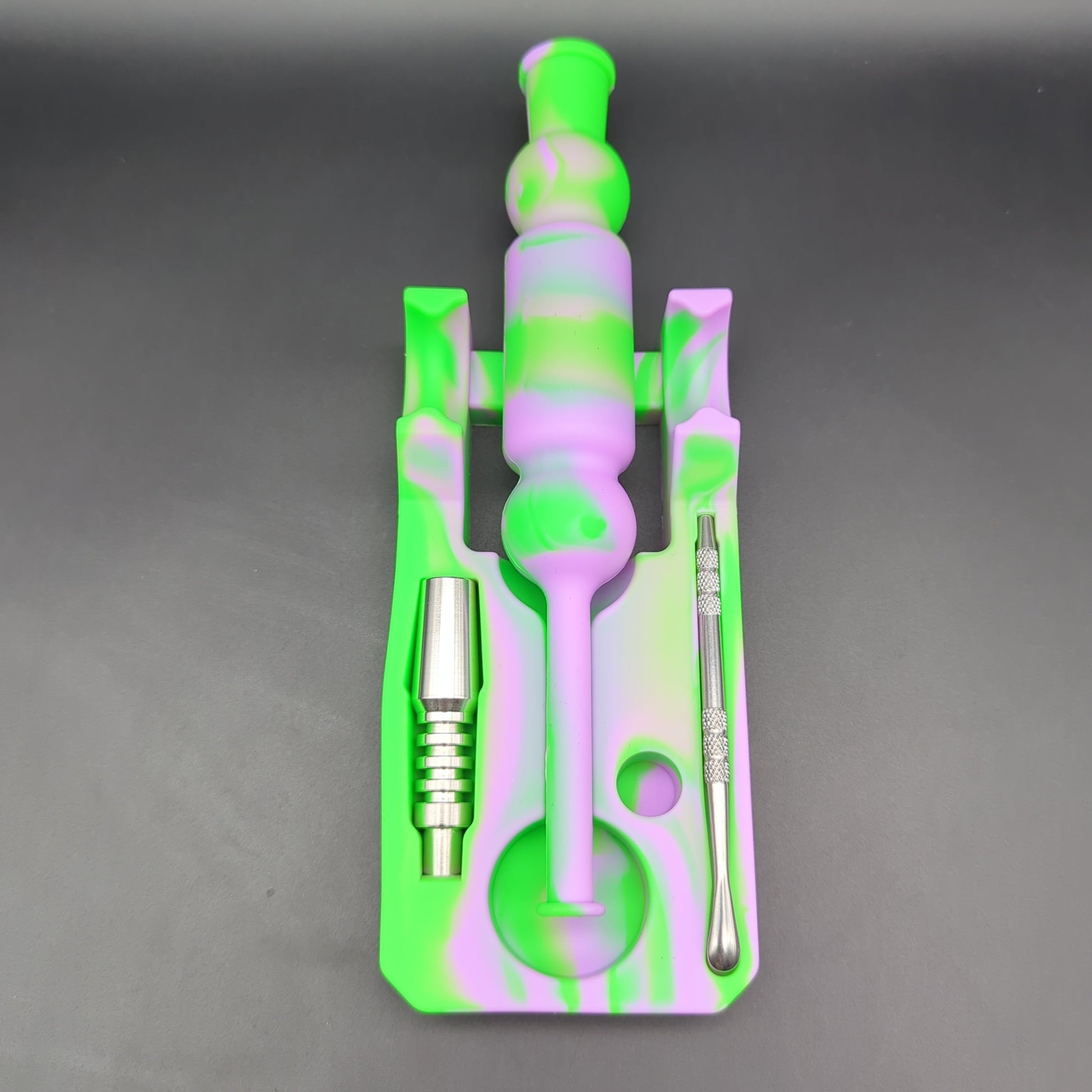 Silicone Nectar Collector and Stand-Avernic Smoke Shop