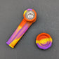 Silicone Travel Smoking Pipe w/ Lid