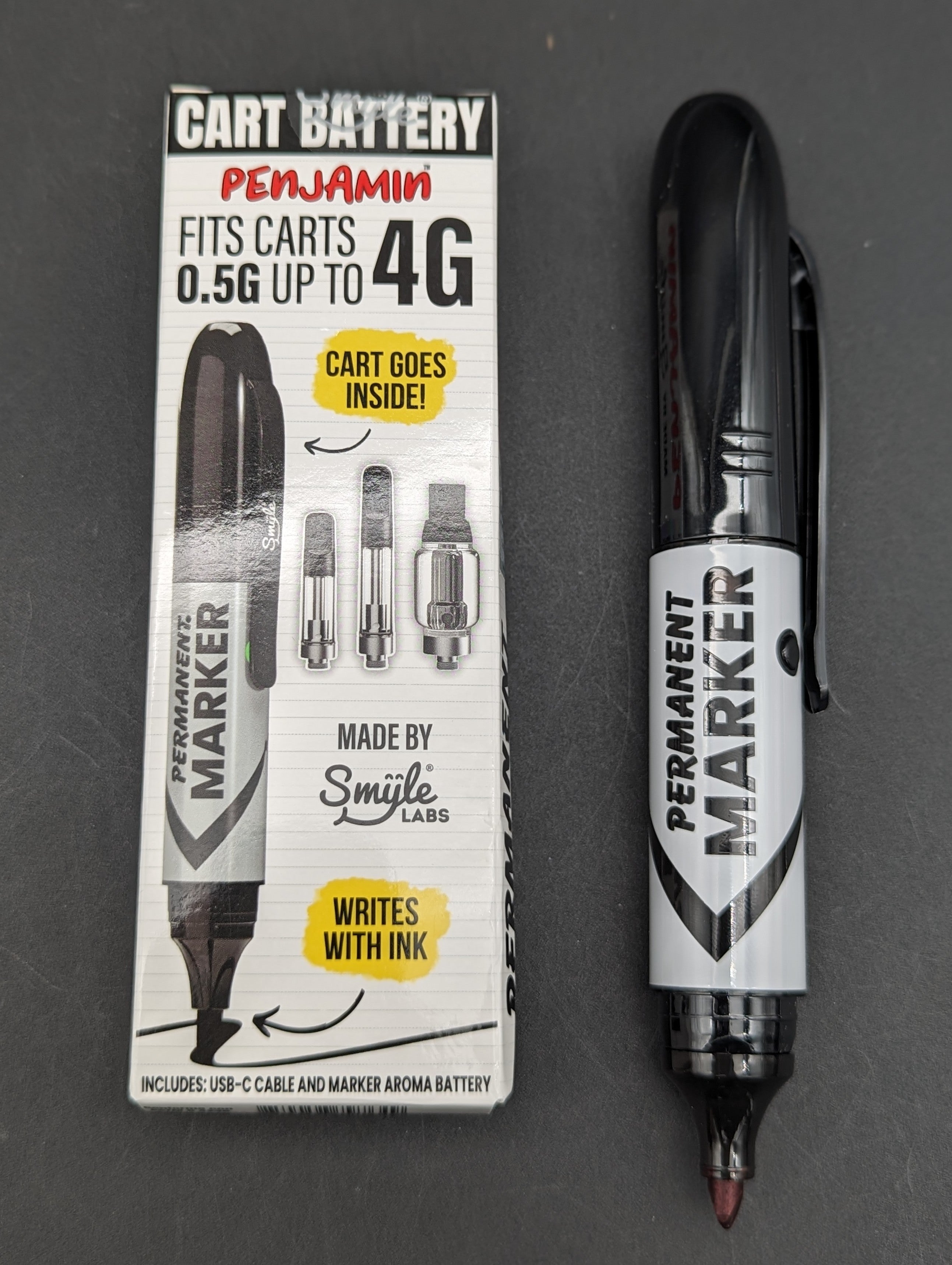 Penjamlim Smyle Labs - Permanent Marker Penjamin Cart Battery – Midnight Distribution