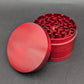 Solid Color 4 Piece Zinc Herb Grinder-Avernic Smoke Shop