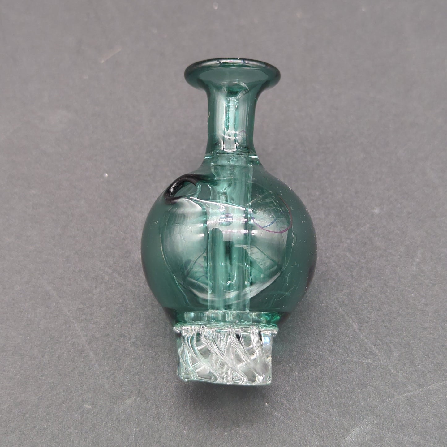 Solid Color Glass Bubble Spinner Cap-Avernic Smoke Shop