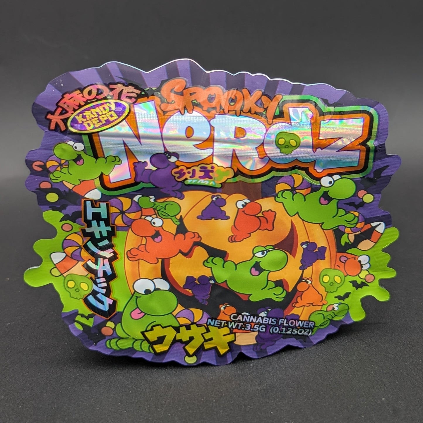 Spooky Nerds 3.5g Mylar Bags