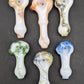 Sqwash Glass Assorted Floral Hand Pipes