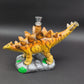 Stegosaurus Dinosaur Bong - Glass and Resin-Avernic Smoke Shop
