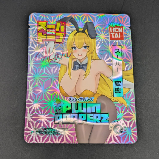 Super Dope - Plum Poppers 3.5g Mylar Bag