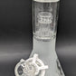 TAG - 14" Sandblasted Fixed 8 Arm Tree Beaker 50x7mm-Avernic Smoke Shop