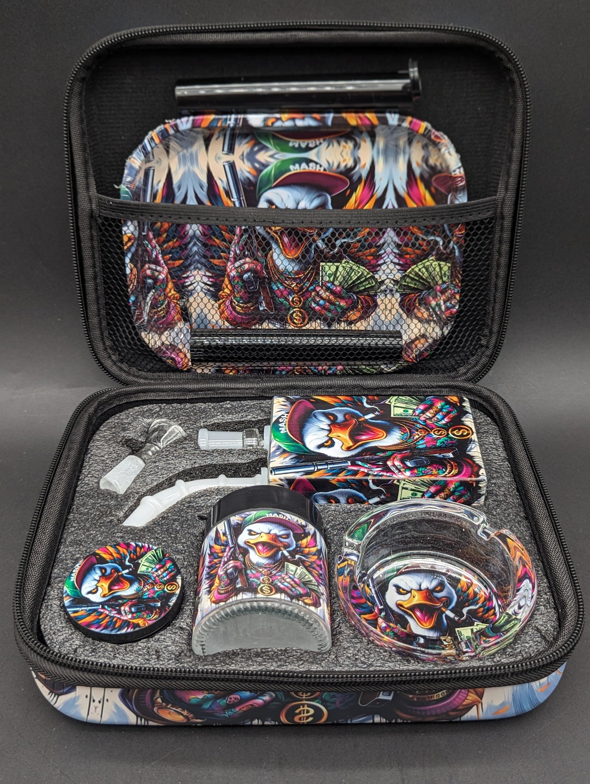 Themed Smoking Kit with Carry Case - Multiple Styles-Avernic Smoke Shop