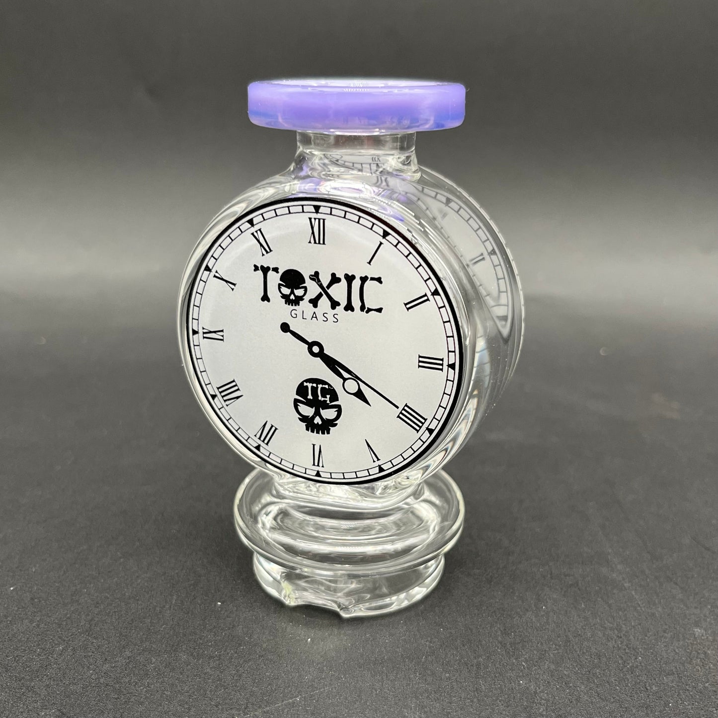 Toxic Glass 420 Clock Puffco Attachment