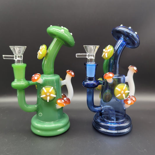 Tropical Mushroom Water Pipe-Avernic Smoke Shop