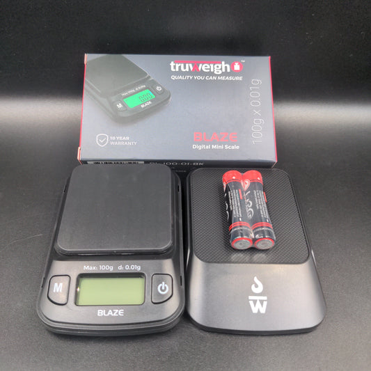TRUWEIGH "Blaze" Scale 100G X 0.01G - Avernic Smoke Shop