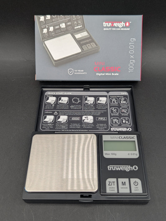 Truweigh Mini Classic Scale - 100g x 0.01g
