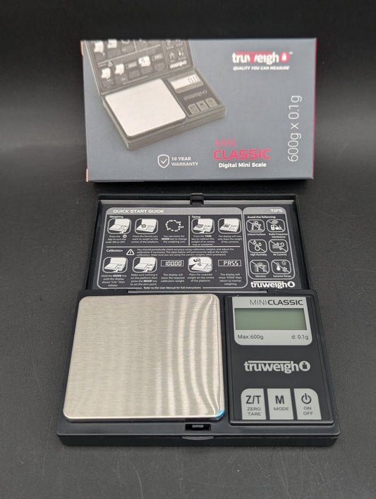 Truweigh Mini Classic Scale - 600g x 0.1g