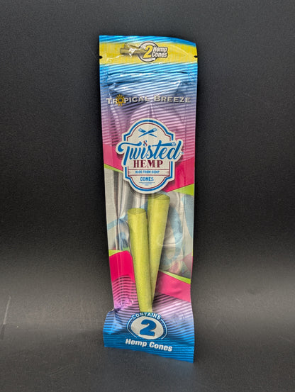 Twisted Hemp Wrap Cones-Avernic Smoke Shop